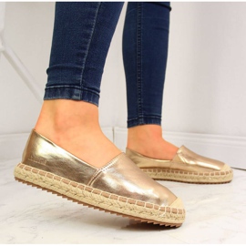 Espadrile Big Star W HH274503 aurii de aur 2