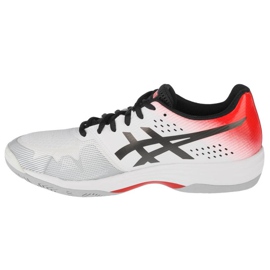 Asics Gel-Tactic M 1071A031-101 portocaliu, alb, roșu alb 1