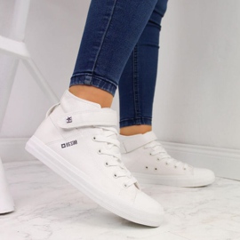 Adidași cu velcro Big Star W V274541SS20 albi 2