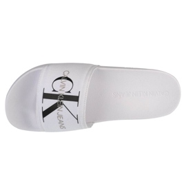 Calvin Klein Slide Monogram Co M YM0YM00061-YAF alb 2