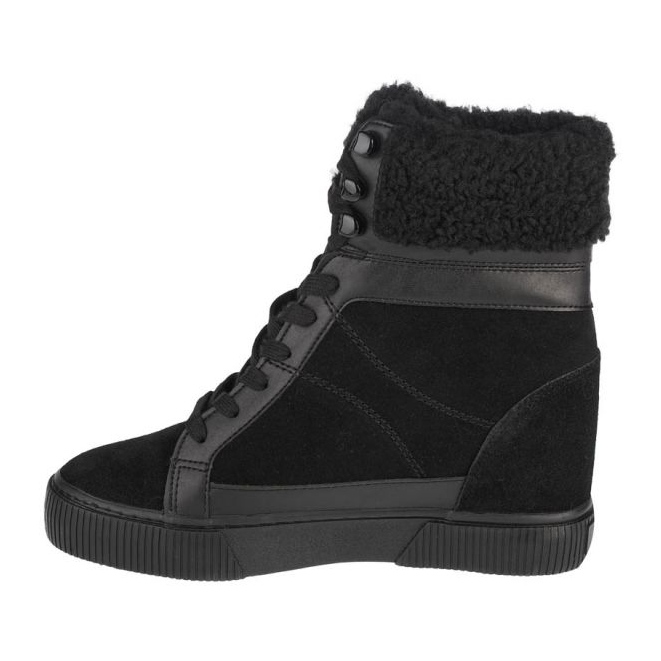 Pantofi caldi Calvin Klein Hidden Wedge W YW0YW00439-0GJ negru 1