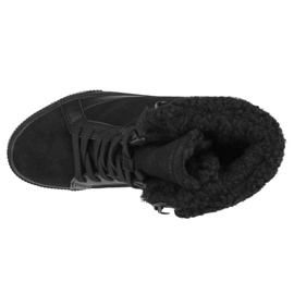 Pantofi caldi Calvin Klein Hidden Wedge W YW0YW00439-0GJ negru 2