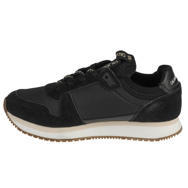 Pantofi Calvin Klein Runner Laceup W YW0YW00462-BEH negru 1