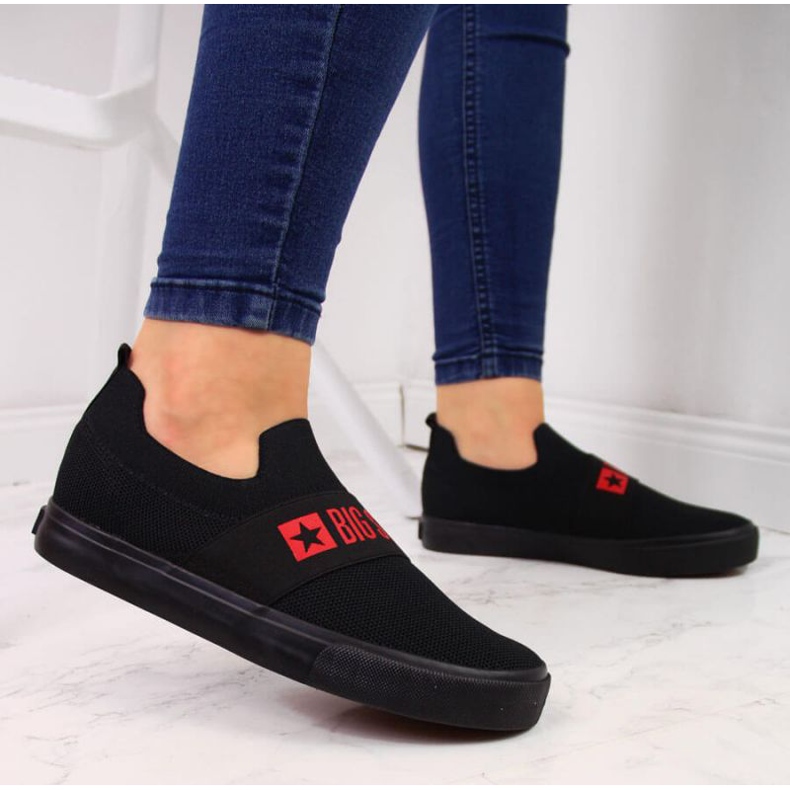 Pantofi sport negri Big Star W FF274221 negru 2