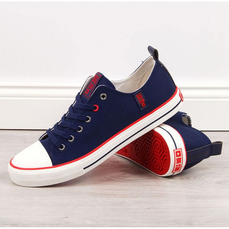 Tenisi low-top Big Star M JJ174060 bleumarin albastru 1 Tenisi low-top Big Star M JJ174060 bleumarin albastru 1