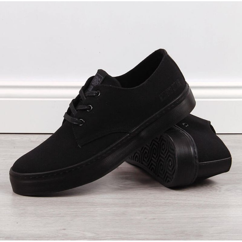 Tenisi low-top Big Star M JJ174052 negri negru 1