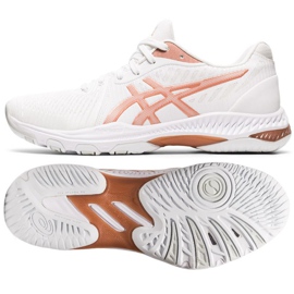 Pantofi de volei Asics Netburner Ballistic Ff 2 W 1052A033 102 alb alb 1