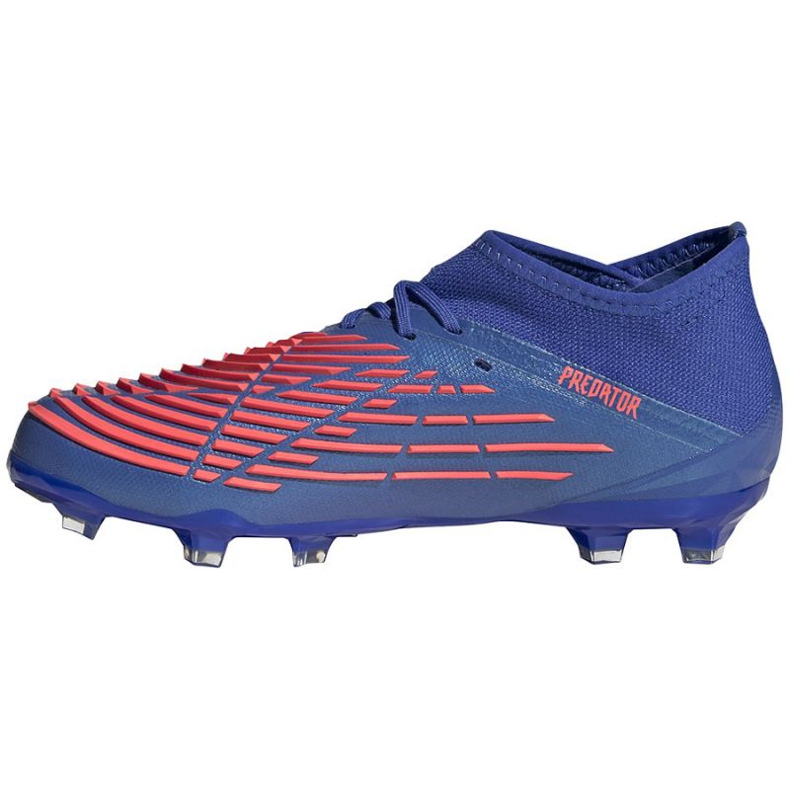 Ghete de fotbal Adidas Predator Edge.1 Fg Jr GW2363 albastru albastru 1