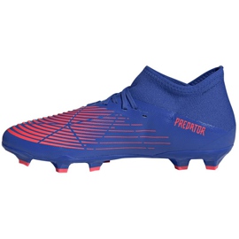 Ghete de fotbal Adidas Predator Edge.3 Fg M GW2276 albastru albastru si rosu 1