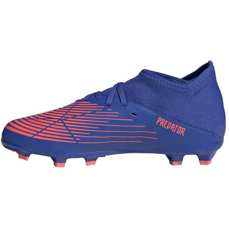 Ghete de fotbal Adidas Predator Edge.3 Fg Jr GW2361 albastru albastru 1