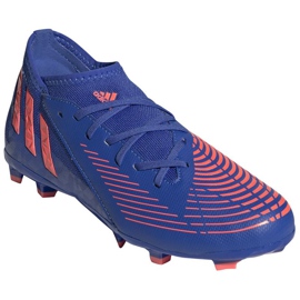 Ghete de fotbal Adidas Predator Edge.3 Fg Jr GW2361 albastru albastru 3