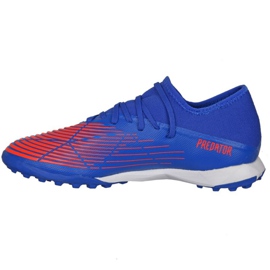 Ghete de fotbal Adidas Predator Edge.3 L Tf M GX2632 albastru albastru 1