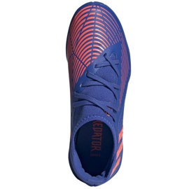 Ghete de fotbal Adidas Predator Edge.3 In Jr GZ2892 albastru albastru 2