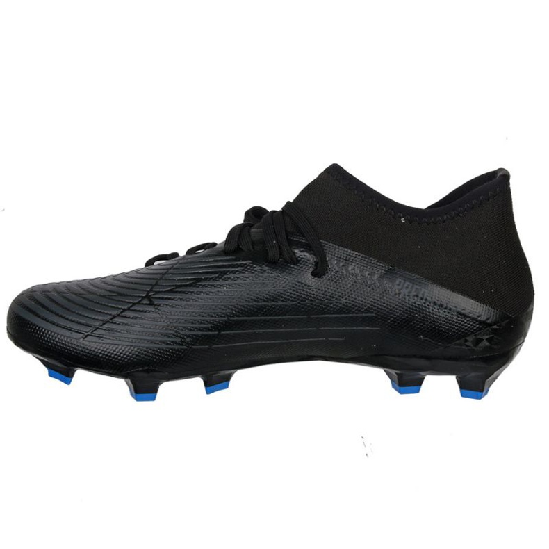Ghete de fotbal Adidas Predator Edge.3 Fg M GV9856 negru negru 1 Ghete de fotbal Adidas Predator Edge.3 Fg M GV9856 negru negru 1