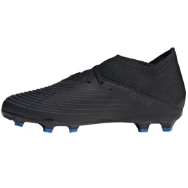 Ghete de fotbal Adidas Predator Edge.3 Fg Jr GW2360 negru negru 1