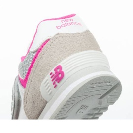 Pantofi New Balance Jr IV574FNG alb 6