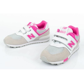 Pantofi New Balance Jr IV574FNG alb 7