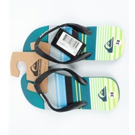 Slapi Quiksilver W AQBL100235-XKGS negru albastru verde 6