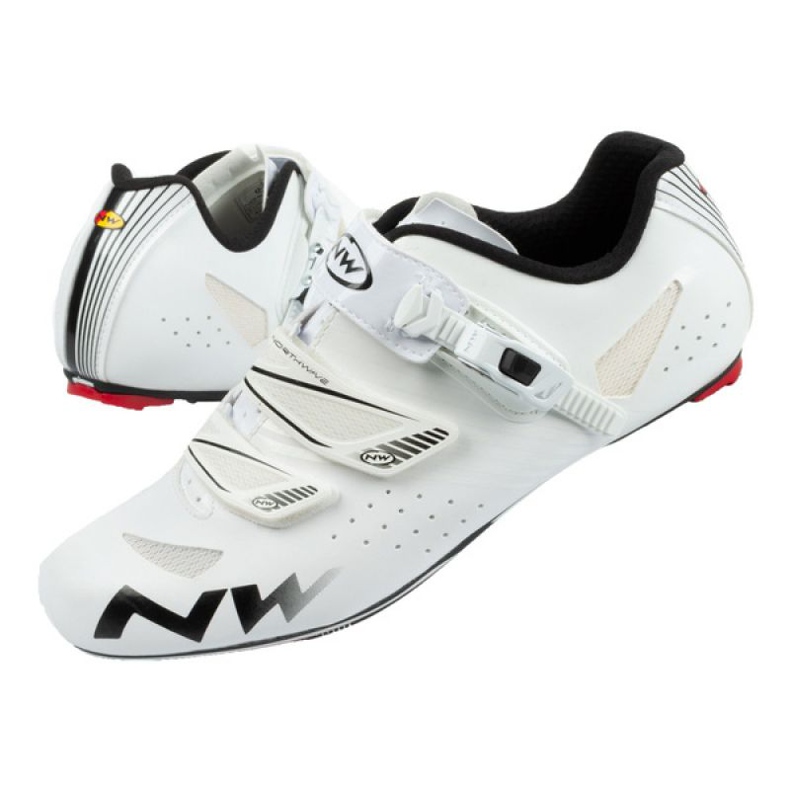 Pantofi de ciclism Northwave Torpedo Srs M 80141003 50 alb 1