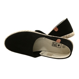 News Espadrile negre pentru damă Noutăți 20TX022416 negru 9