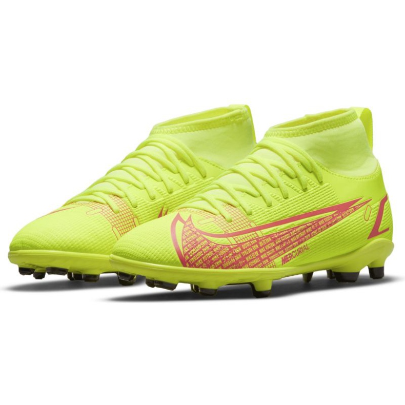 Pantofi de fotbal Nike Mercurial Superfly 8 Club Mg Jr CV0790-760 verde verde 1
