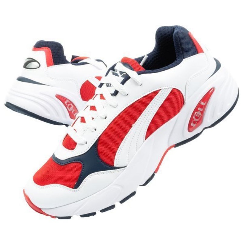 Puma Cell Viper Running M 369505 03 alb roșu 1