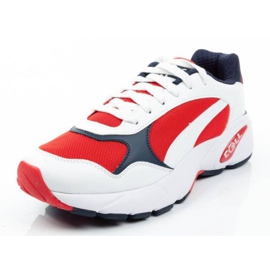 Puma Cell Viper Running M 369505 03 alb roșu 2