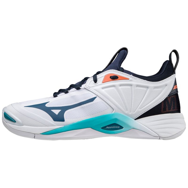 Pantofi de volei Mizuno Wave Momentum 2 M V1GA211236 alb alb 1