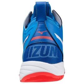 Pantofi de volei Mizuno Wave Momentum 2 Mid M V1GA211724 albastru albastru 4