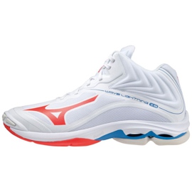 Pantofi de sală Mizuno Wave Lightning Z6 Mid V1GA200525 alb alb 1