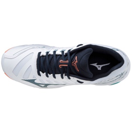 Pantofi de sală Mizuno Wave Voltage M V1GA216036 alb alb 3