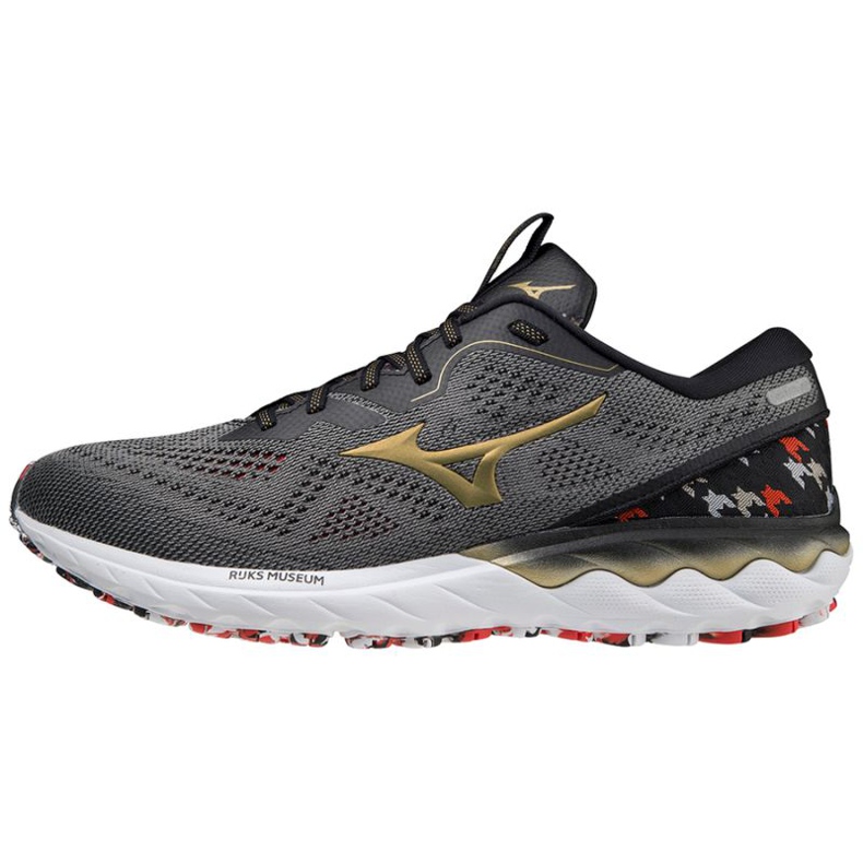 Pantofi de alergare Mizuno Wave Skyrise 2 Amsterdam M J1GC216297 gri 1
