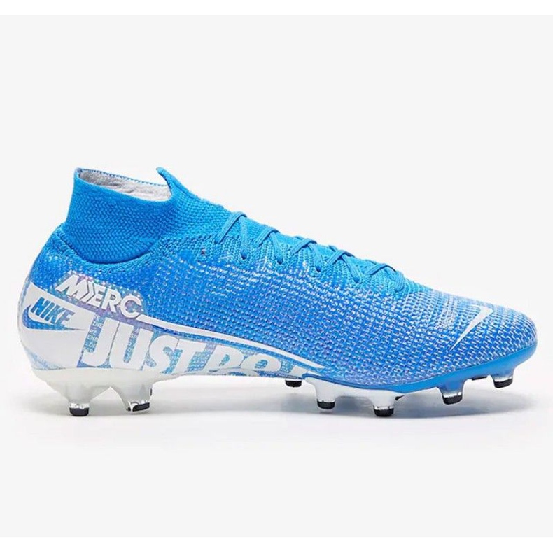 Pantofi Nike Mercurial Superfly 7 Elite Ag Pro M AT7892 414 albastru alb multicolor 1