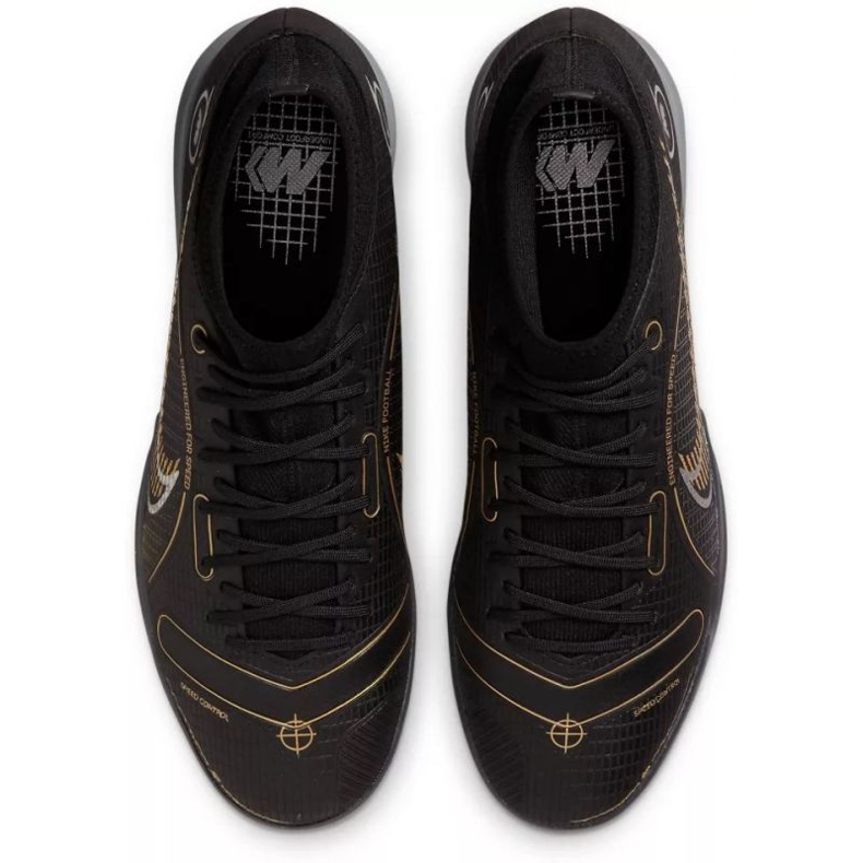 Pantofi de fotbal Nike Mercurial Superfly 8 Academy Ic M DJ2875 007 negru negru 1