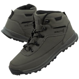 Cizme HENLEYS Travis M 418 Charcoal gri verde 1 Cizme HENLEYS Travis M 418 Charcoal gri verde 1