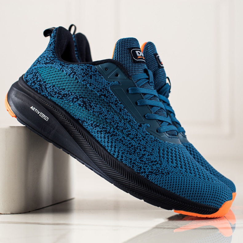 Pantofi sport ușoare DK albastru marin albastru verde 1
