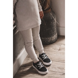 Pantofi negri Big Star JJ374169 Slip-On negru 2