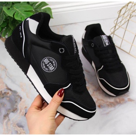 Pantofi sport negri Big Star W JJ274279 negru 1