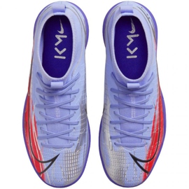 Pantofi de fotbal Nike Mercurial Superfly 8 Academy Ic Jr DB0931 506 roșu, violet trandafiri și violete 1