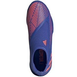 Pantofi Adidas Predator Edge.3 Ll Tf J Jr GX2636 violet albastru 2
