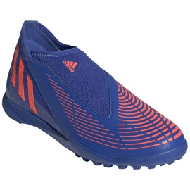 Pantofi Adidas Predator Edge.3 Ll Tf J Jr GX2636 violet albastru 3