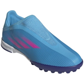 Adidas X Speedflow.3 Ll Tf J Jr GW7501 albastru albastru 3