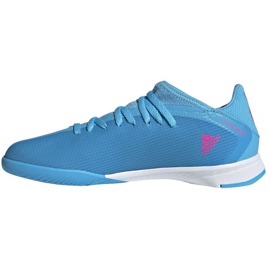Pantofi Adidas X Speedflow.3 In J Jr GW7493 albastru albastru 1