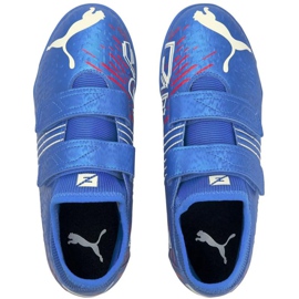 Ghete de fotbal Puma Future Z 4.2 It V Jr 106601 01 albastru albastru 2