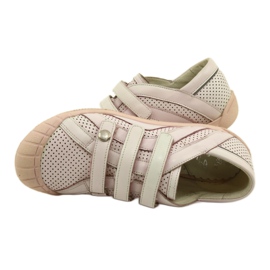 Pantofi Bartek cu velcro 78124 Roz 5