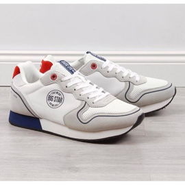 Big Star M JJ174141 pantofi sport albi gri 1