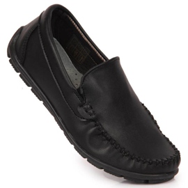 Mocasini negri Kornecki Jr 6805 negru 1 Mocasini negri Kornecki Jr 6805 negru 1