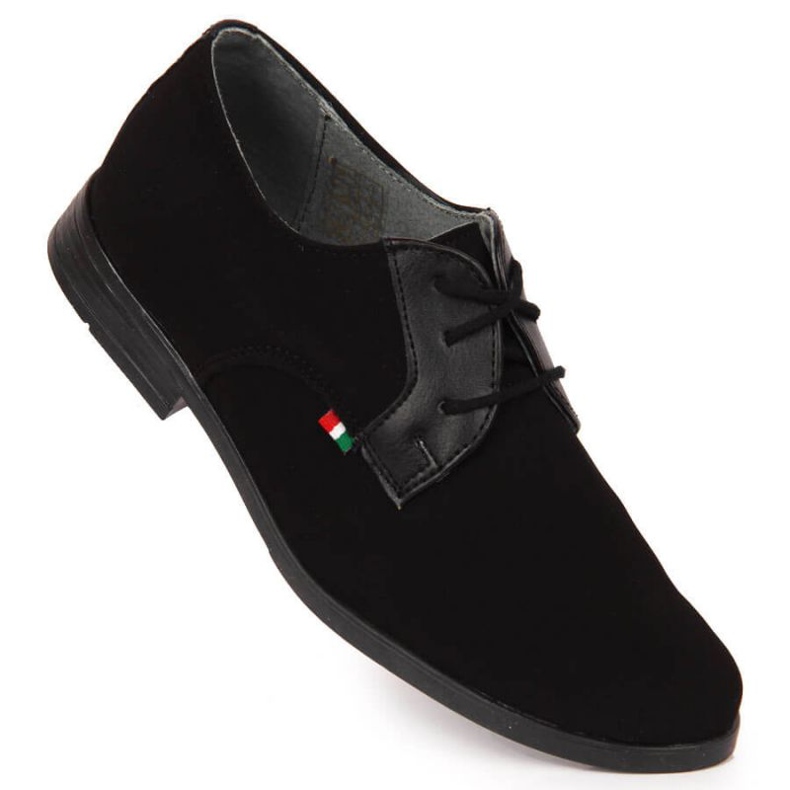 Pantofi formali Kornecki Jr 6120 negri negru 1