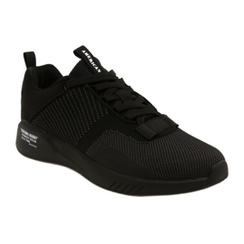 Pantofi sport pentru bărbați American Club RH80 / 22 Negri negru 1