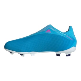 Ghete de fotbal Adidas X Speedflow.3 Ll Fg Jr GW7497 albastru albastru 1